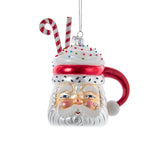 Santa Cocoa Mug Ornament