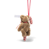 Limited-Edition Candy Cane Teddy Bear Ornament