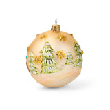 Santa Ball Ornament