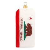 Los Angeles Luggage Tag Ornament