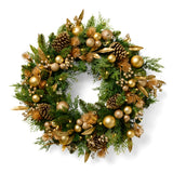 Golden Light Wreath