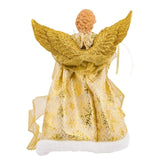 Light-Up Golden Angel Tree Topper