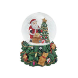 Santa's Visit Musical Snow Globe