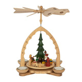 Santa with Kids & Tree Pyramid