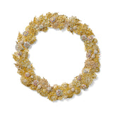 Iridescent Crystal Wreath