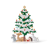 Forest Friends with Holiday Tree