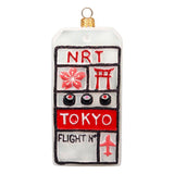 Tokyo Luggage Tag Ornament