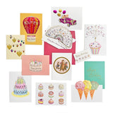 Assorted Birthday Note Cards, Box of 12