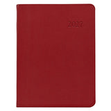2027 Desk Diary, Red