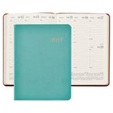 2027 Desk Diary, Robins Egg Blue