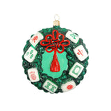 Mahjong Wreath Ornament