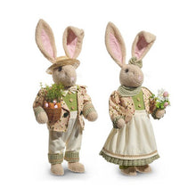 Mr. & Mrs. Spring Bunny, Set of 2