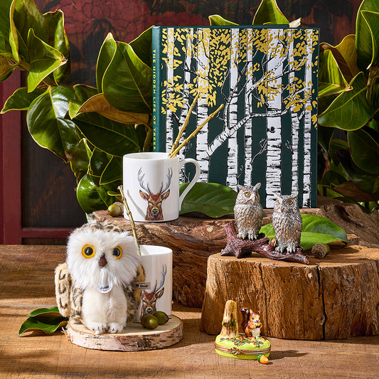 Woodland Stag Mugs, Set of 2