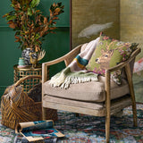 Autumn Deer Tapestry Pillow