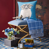 Scottish Ram Tapestry Pillow