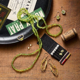 Rectangular Peridot Ring