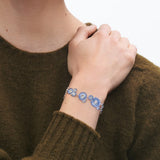 Blue Daisy Bracelet