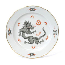 Meissen Ming Dragon Black Dinner Plate