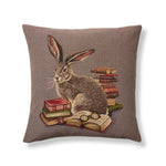 Professor Rabbit Tapestry Pillow