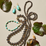 Kingman Turquoise Drop Earrings