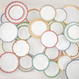 Fish Scale Dinner Plate, Blue