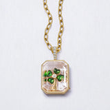 Baguette Diamond Locket