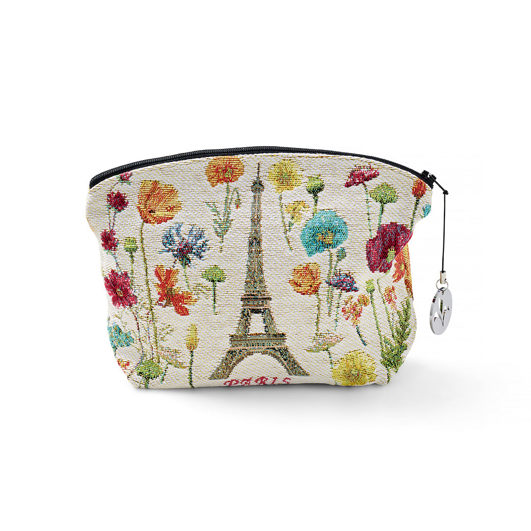 Paris En Fleurs Cosmetic Bag