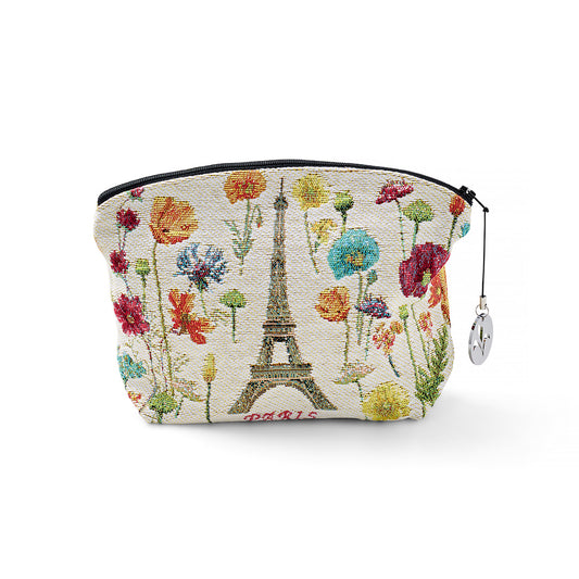 Paris En Fleurs Cosmetic Bag