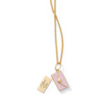 Gump's Signature Love Letter Charm, Pink