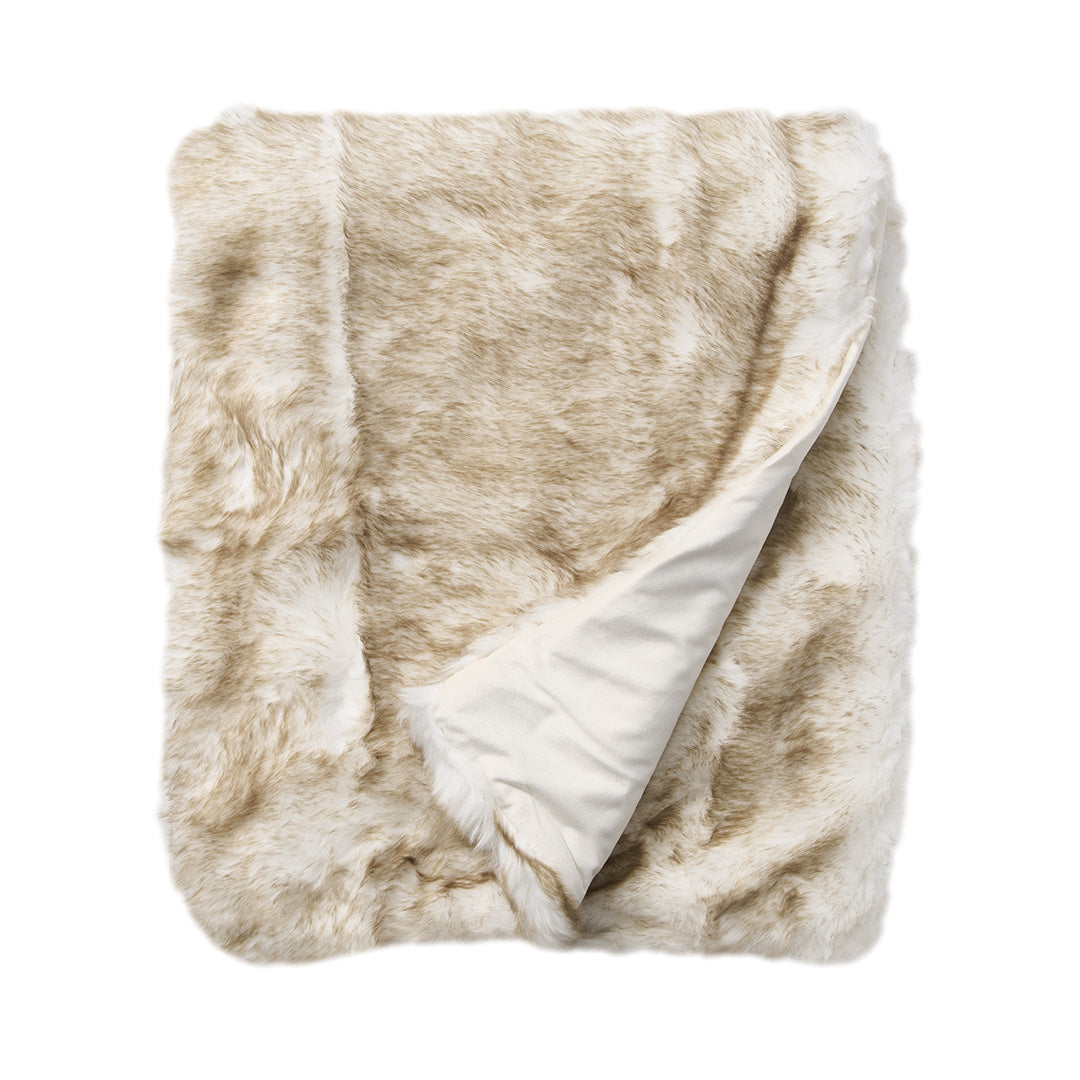 Angora Faux Fur Throw