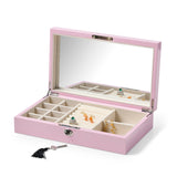 Pink Lacquered Jewelry Box