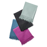 Paris Baby Alpaca Throw, Lily Pad