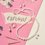 Multi-Sized Pearl Trio Earrings