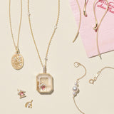 Mistletoe Pearl Charm