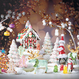 Frosted Gummy Bear Ornaments, Set of 5