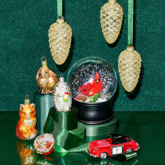 Pinecone Ornaments, Set of 3