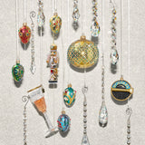 Chandelier Ornaments, Set of 18