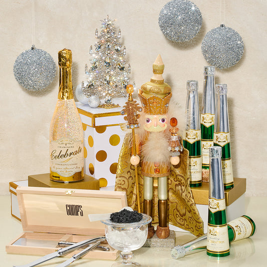 Light-Up Glitter Champagne Bottle