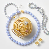 8mm Baroque Blue Akoya Pearl Bracelet