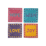 Christmas Coasters, Set of 4