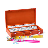 Orange Mahjong Set