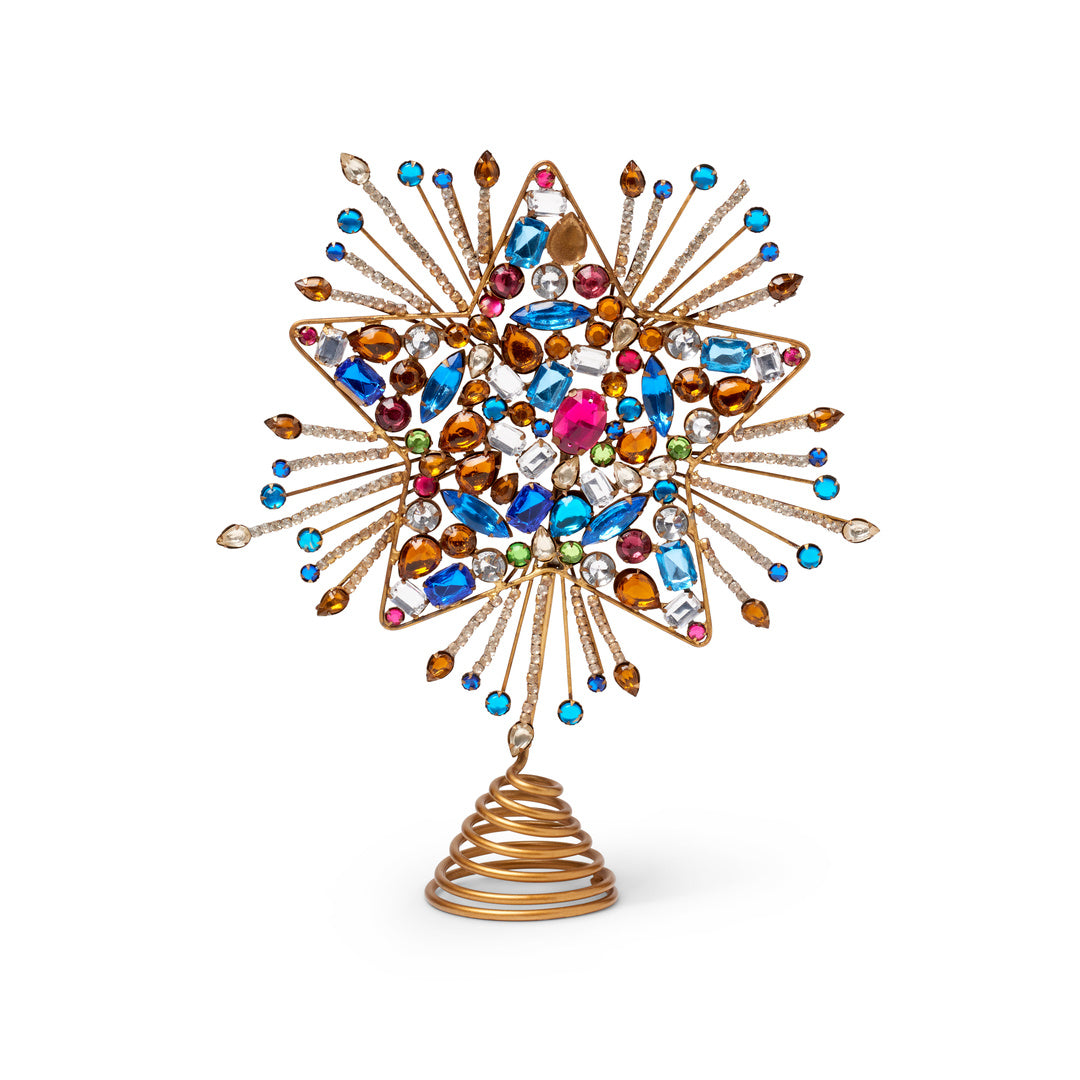 Cody Foster Jeweled Star Tree Topper