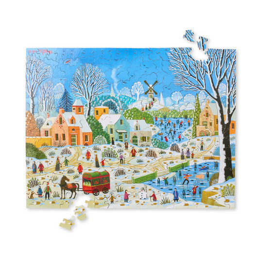 Wintry Landscape Jigsaw Puzzle