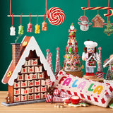 Advent Calendar House with Smoker