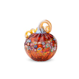 Orange Wildflowers Pumpkin