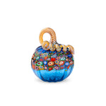 Blue Wildflowers Pumpkin