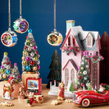 Retro Trees, Set of 3