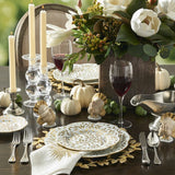 Olivier Gold Dinner Plate