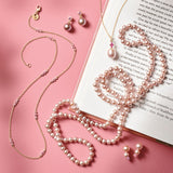 Triplets Necklace in Pink Sapphires