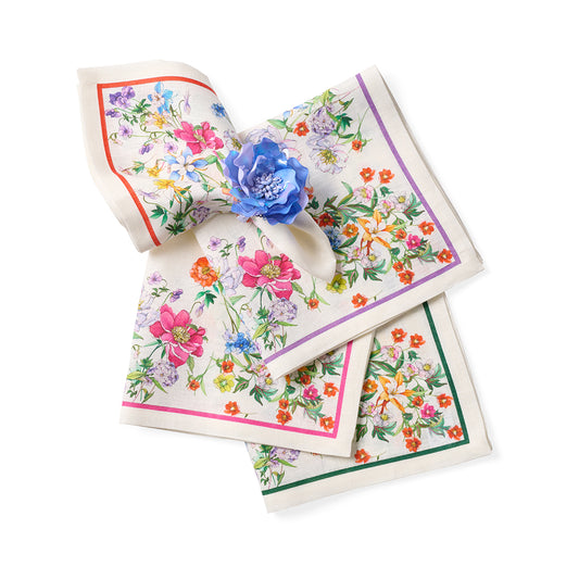 Molti Fiori Italian Napkins, Set of 4